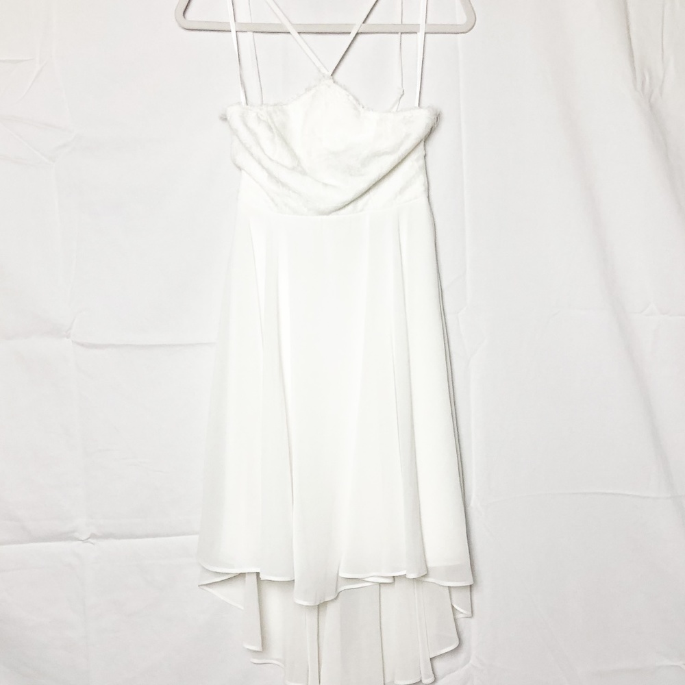 Lulus Mid Length White Dress